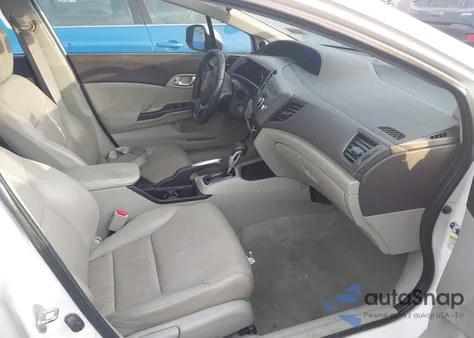 2012 Honda Civic Ex-L from USA, damaged, VIN 2HGFB2F97CH554675